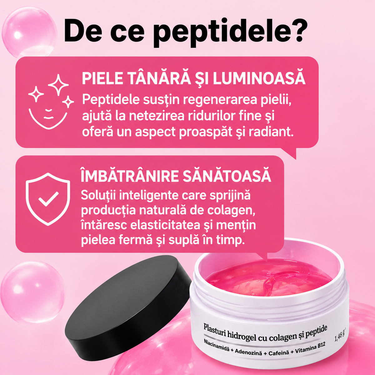 PLASTURI CU HIDROGEL PENTRU O PRIVIRE MAI LUMINOASĂ